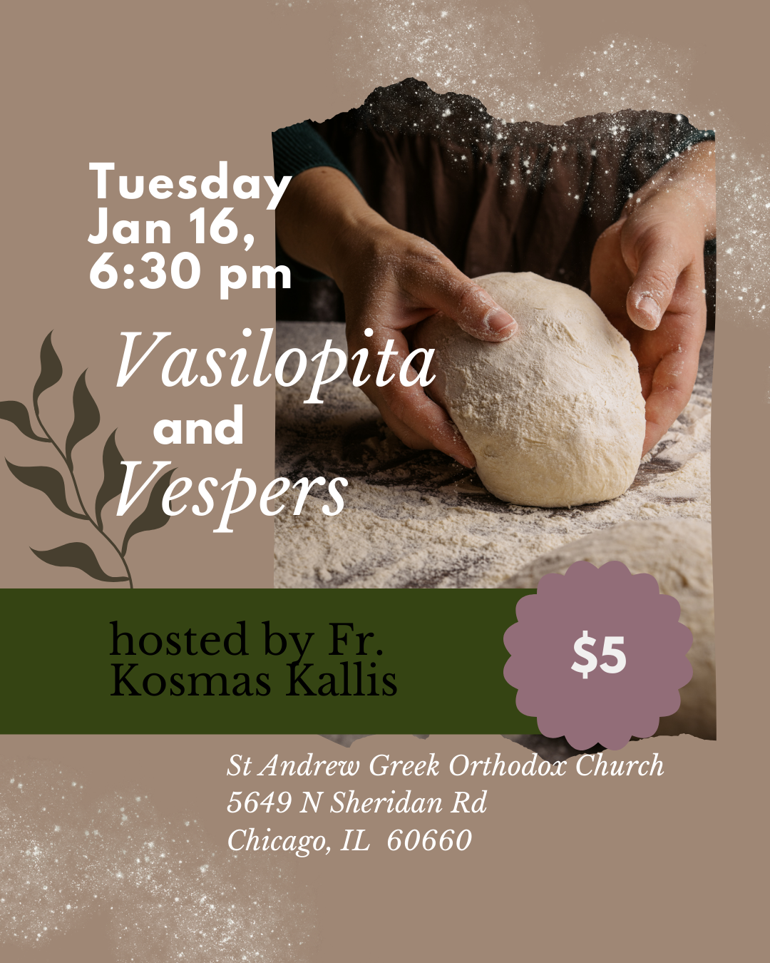 YAL Vasilopita and Vespers 2024 The Greek Orthodox Metropolis of Chicago