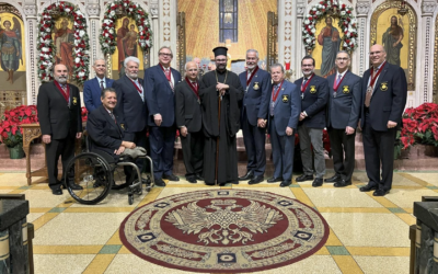 Metropolis of Chicago Archons Attend St. Andrew’s Day Vespers
