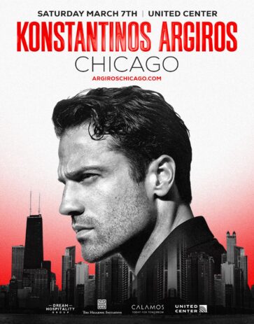 Konstantinos Argiros Ticket Giveaway